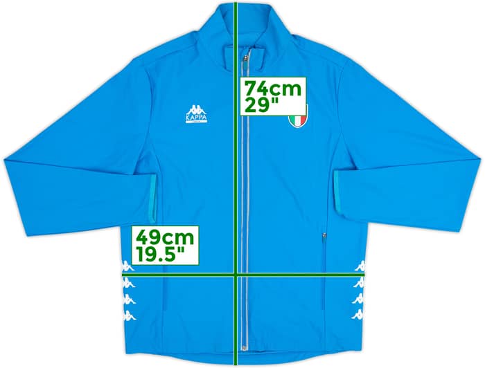 Chaqueta de chándal Kappa de los Juegos Olímpicos de Invierno de Italia 2002 - 7/10 - (M)