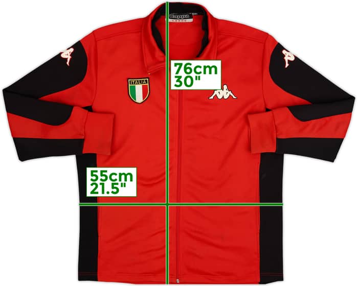 2000-01 Italia Kappa Chaqueta de chándal - 7/10 - (L)