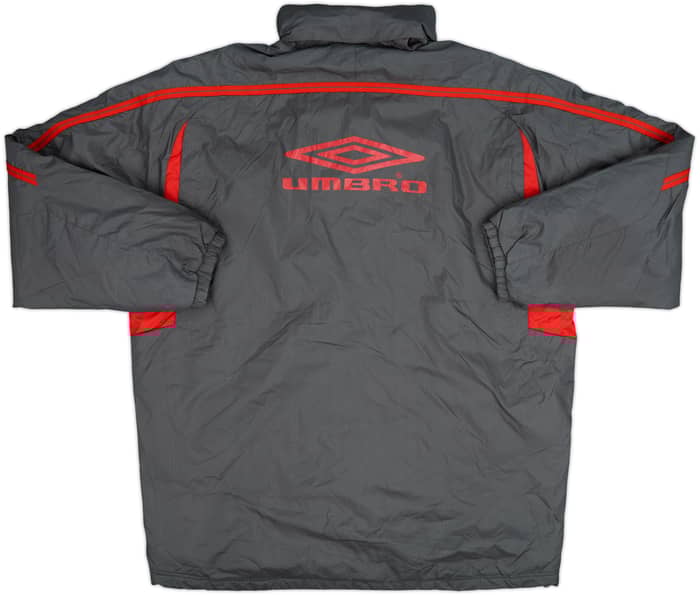 2002-03 Galatasaray Umbro Abrigo acolchado de banquillo - 8/10 - (L)