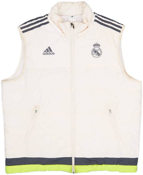 2015-16 Real Madrid adidas Padded Gilet - 3/10 - (XL)
