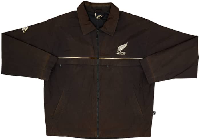 2000-01 New Zealand Rugby adidas Coach Jacket - 5/10 - (L)