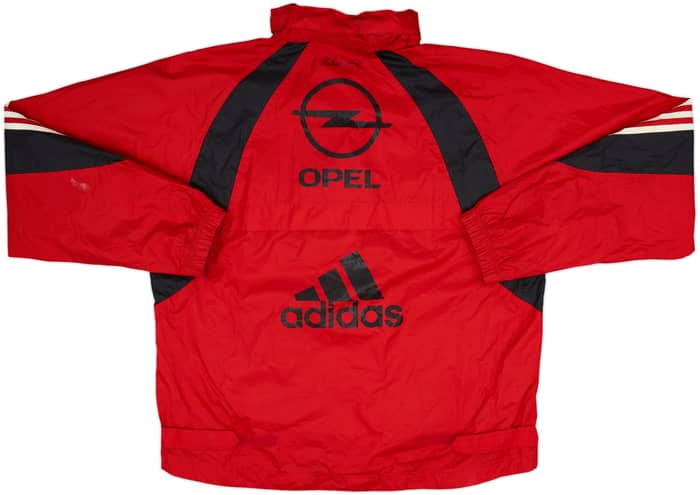 2003-04 AC Milan adidas Hooded Rain Jacket - 8/10 - (L)