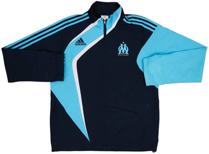 2009-10 Olympique Marseille adidas Track Jacket - 6/10 - (M/L)