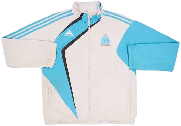 2009-10 Olympique Marseille adidas Track Jacket - 3/10 - (M/L)