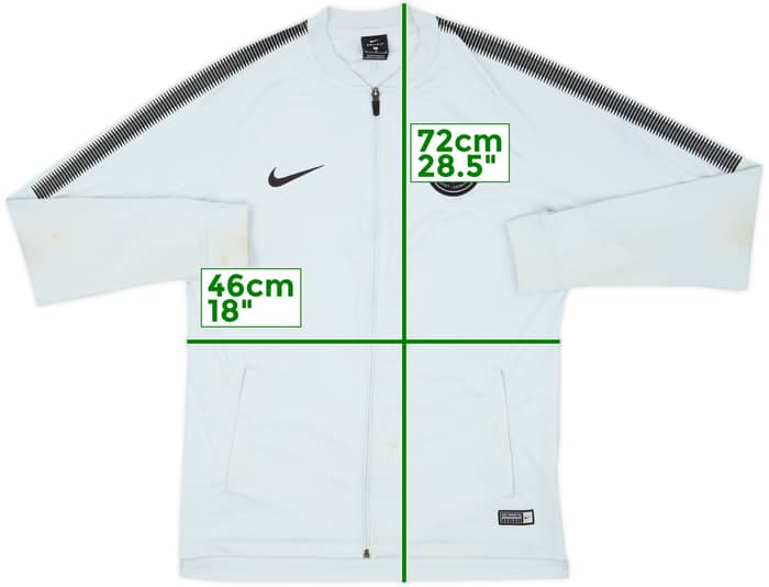 2017-18 Paris Saint-Germain Nike Track Jacket - 5/10 - (M)