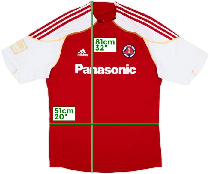 2009-10 South China Centenary Home Shirt H Q LI #11 - 5/10 - (XL)