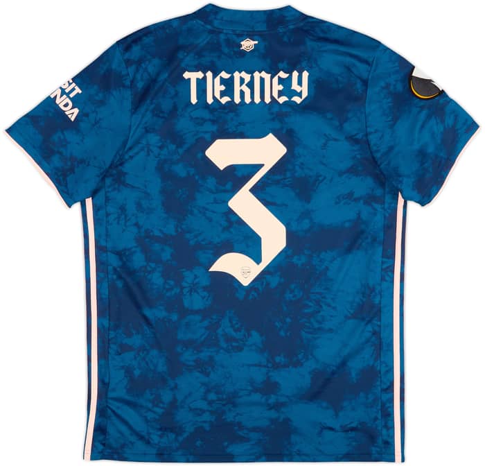 2020-21 Arsenal Third Shirt Tierney #3 - 9/10 - (L)