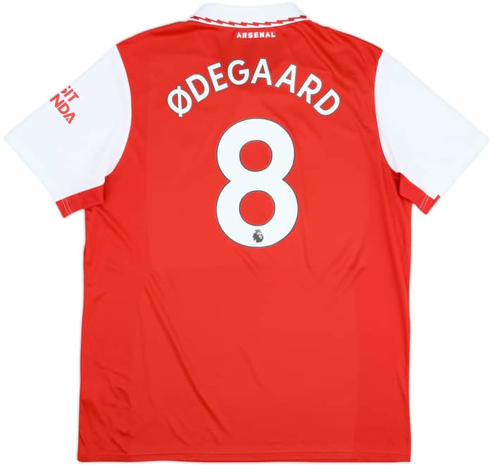 Camiseta de local del Arsenal 2022-23 Odegaard #8 - 7/10 - (XL)