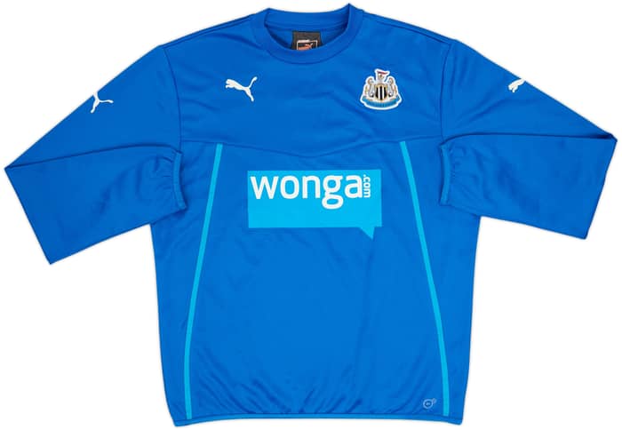 2013-14 Newcastle United Puma 1/4 Zip Training Top - 6/10 - (L)
