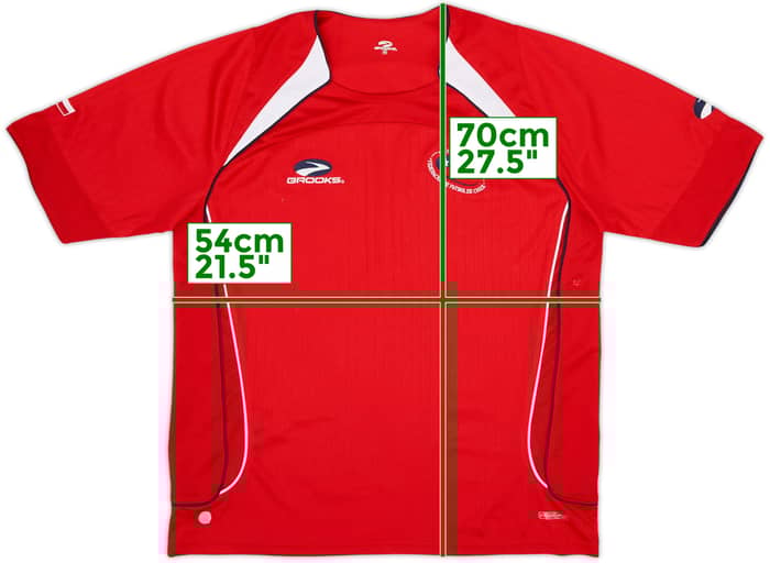 2007-09 Chile Local Camiseta - 8/10 - (M)