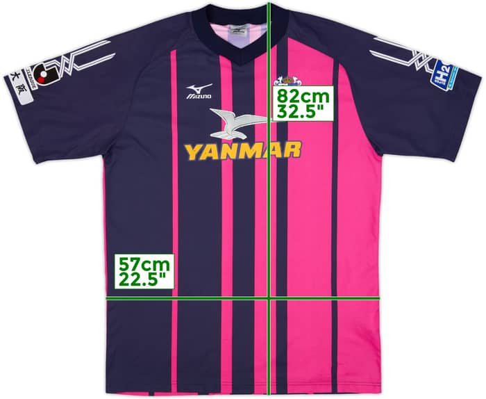 Camiseta de local de Cerezo Osaka 2009 - 7/10 - (XL)