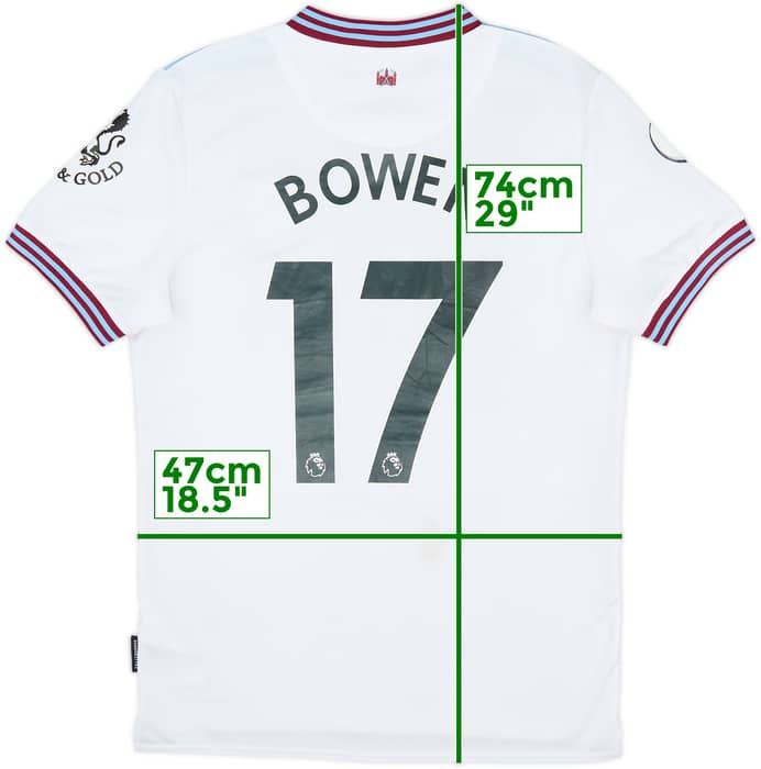 2019-20 West Ham Away Shirt Bowen #17 - 6/10 - (M)