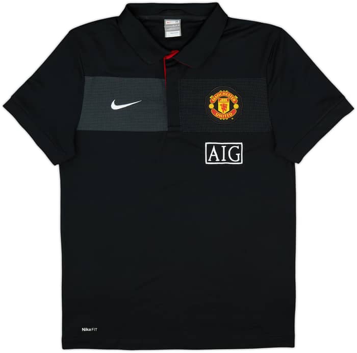 2009-10 Manchester United Nike Polo Shirt - 10/10 - (M)