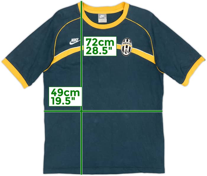 2007-08 Juventus Nike Cotton Tee - 9/10 - (M)