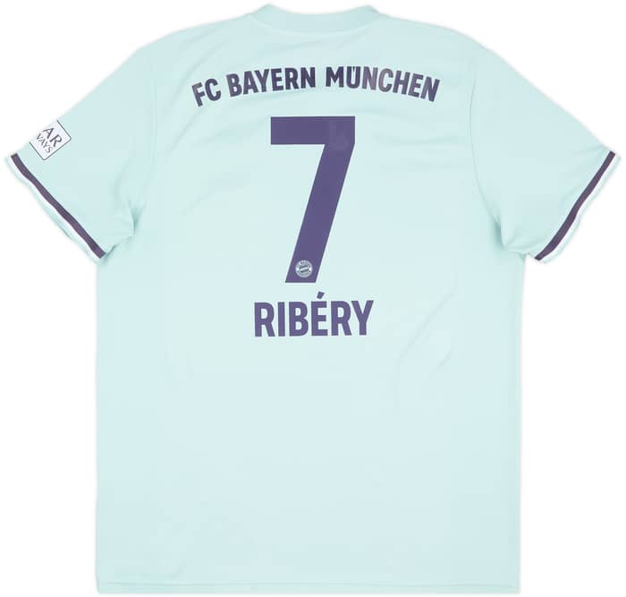 2018-19 Bayern Munich Away Shirt Ribery #7 - 7/10 - (XL)