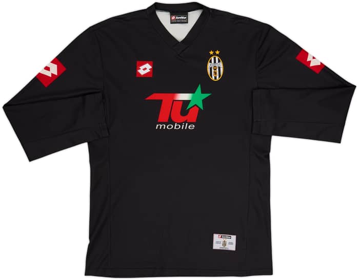 Camiseta de visitante de manga larga del Juventus CL 2001-02 Del Piero #10 - 8/10 - (L)