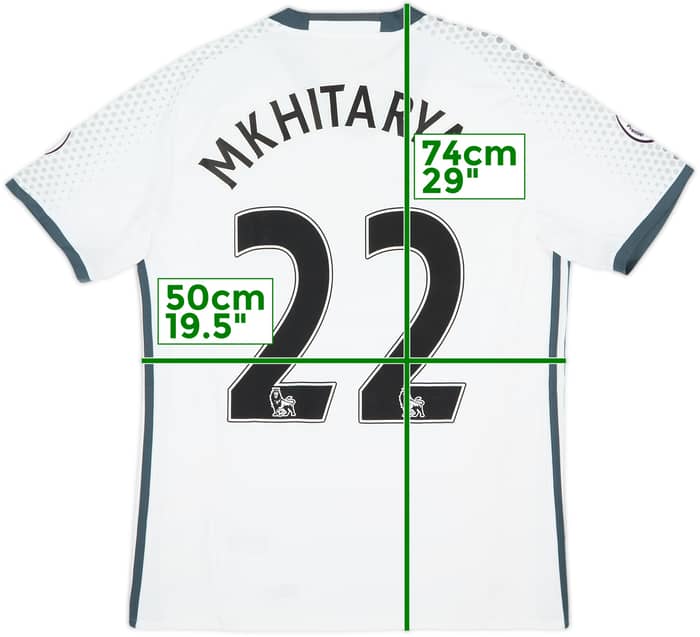 2016-17 Manchester United Third Shirt Mkhitaryan #22 - 6/10 - (M)