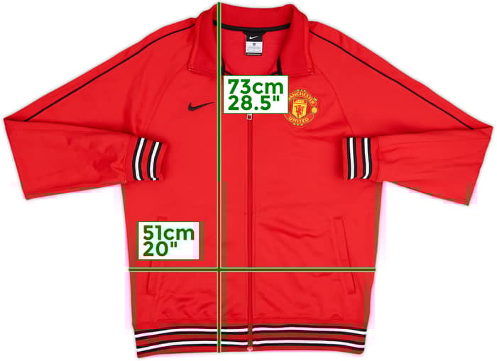 2011-12 Manchester United Nike Track Jacket - 8/10 - (M)