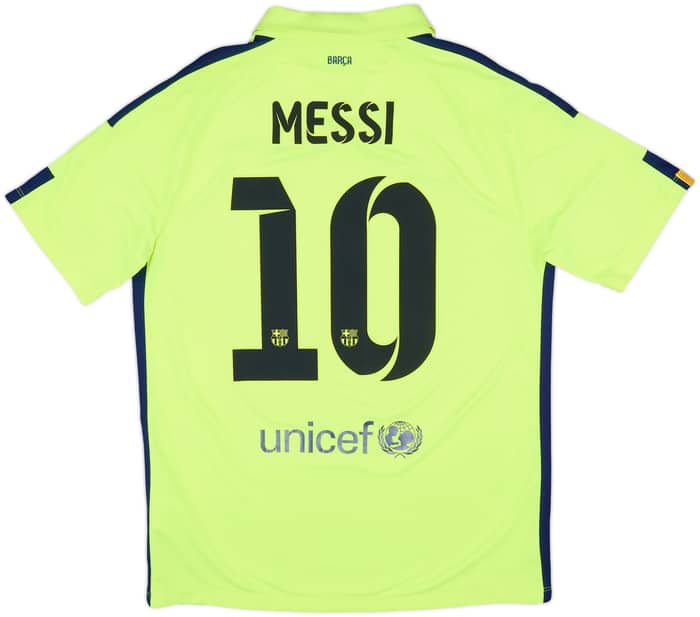 2014-15 Barcelona Camiseta Tercera Messi #10 - 8/10 - (M)