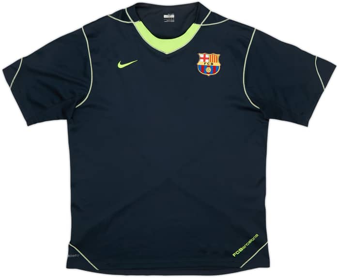 2007-08 Barcelona Nike Training Shirt - 8/10 - (L)