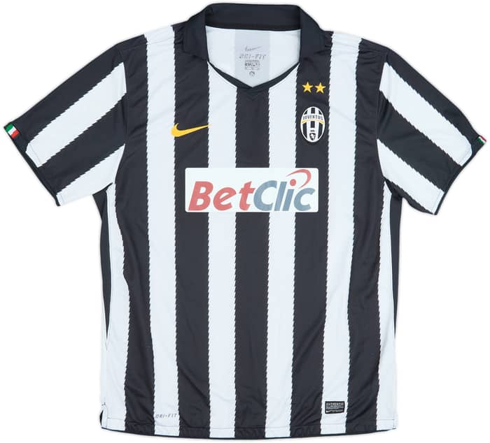2010-11 Juventus Home Shirt Del Piero #10 - 6/10 - (XL)