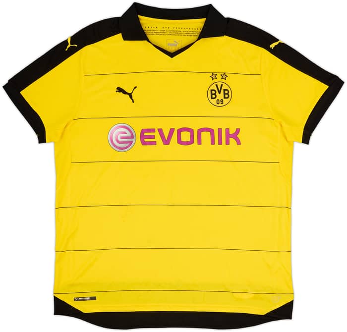 2015-16 Borussia Dortmund Home Shirt - 6/10 - (XXL)