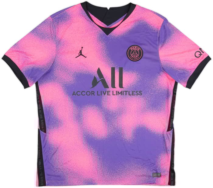 Camiseta de la cuarta equipación del Paris Saint-Germain 2020-21 Neymar Jr #10 - 8/10 - (XL)