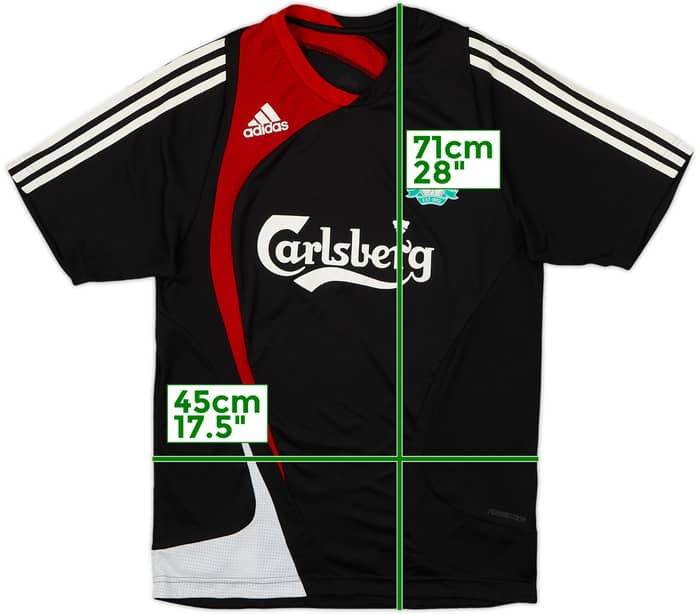 2007-08 Liverpool adidas Formotion Training Shirt - 5/10 - (XS)