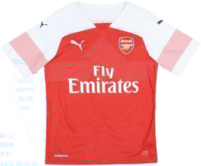 2018-19 Arsenal Home Shirt Saka #87 - 6/10 - (S)