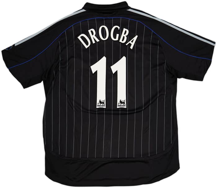 Camiseta de la tercera equipación del Chelsea 2006-07 Drogba #11 - 6/10 - (3XL)