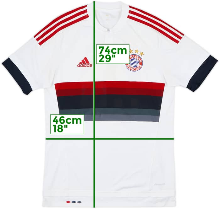 2015-16 Bayern Munich Away Shirt - 4/10 - (S)