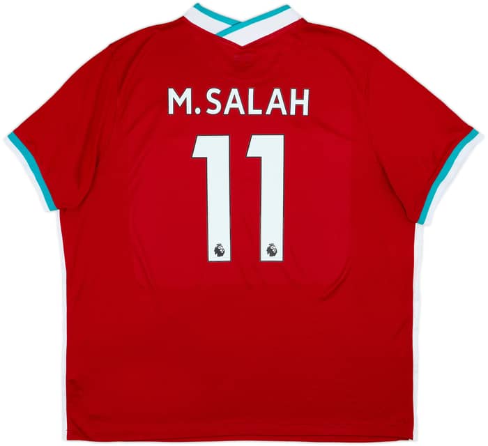 2020-21 Liverpool Home Shirt M.Salah #11 - 7/10 - (3XL)