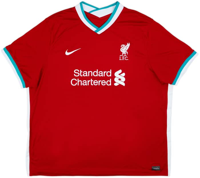 2020-21 Liverpool Home Shirt M.Salah #11 - 7/10 - (3XL)