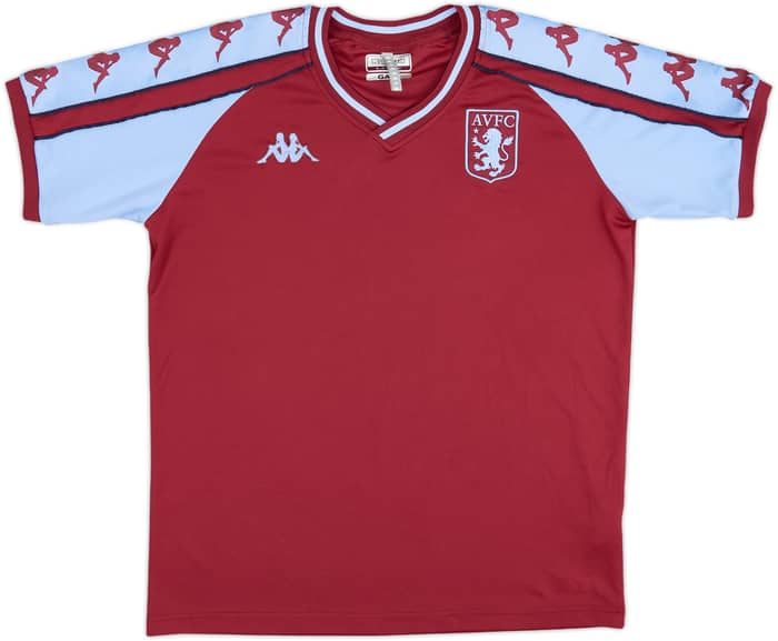 Camiseta de entrenamiento Kappa Kombat XX del Aston Villa 2019-20 - 9/10 - (L)