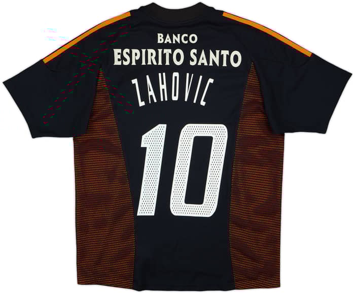 2002-03 Benfica Away Shirt Zahovic #10 - 5/10 - (M)