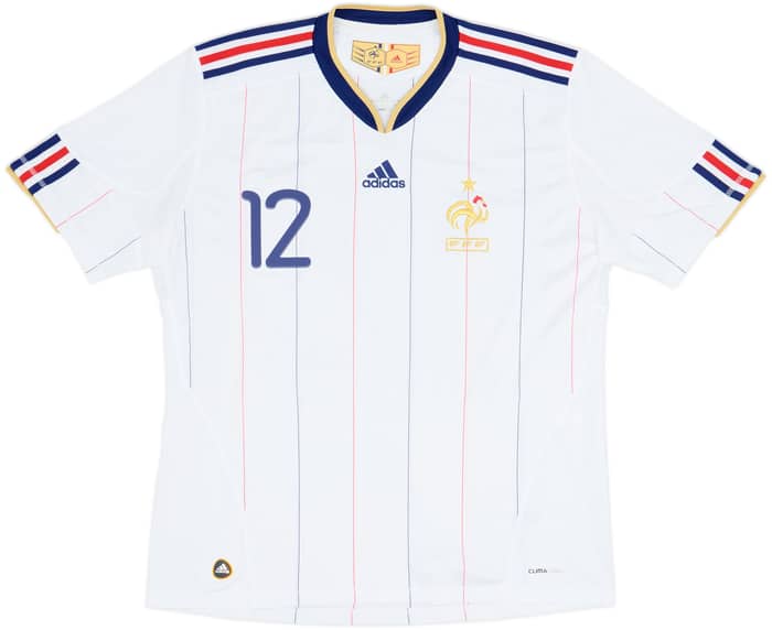 2009-10 Francia Camiseta Visitante Henry #12 - 9/10 - (L)