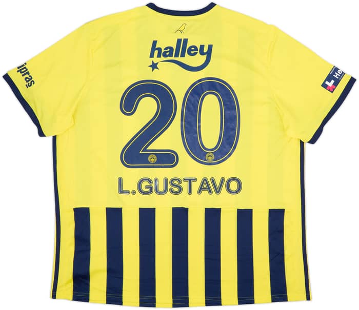 2020-21 Fenerbahce Home Shirt L.Gustavo #20 (3XL)