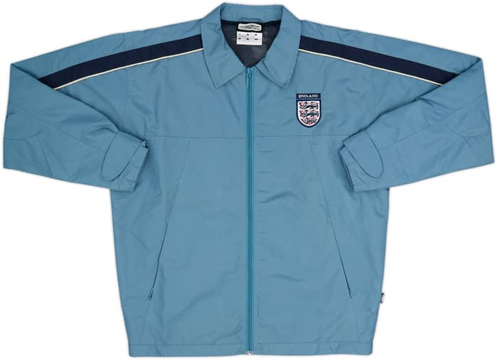 2000-02 England Umbro Track Jacket - 8/10 - (S)