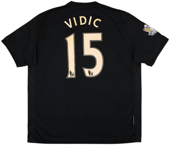 2009-10 Manchester United Away Shirt Vidic #15 - 6/10 - (XXL)