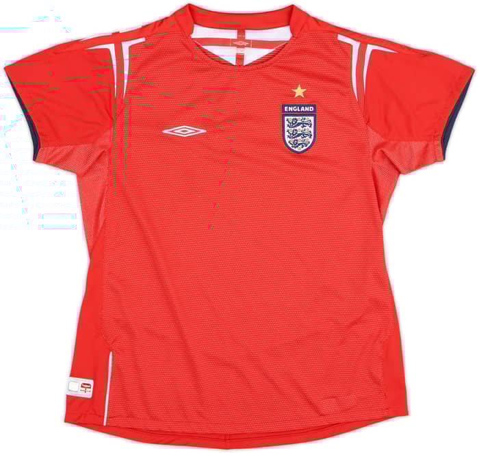 2004-06 England Away Shirt - 9/10 - (Women's M)