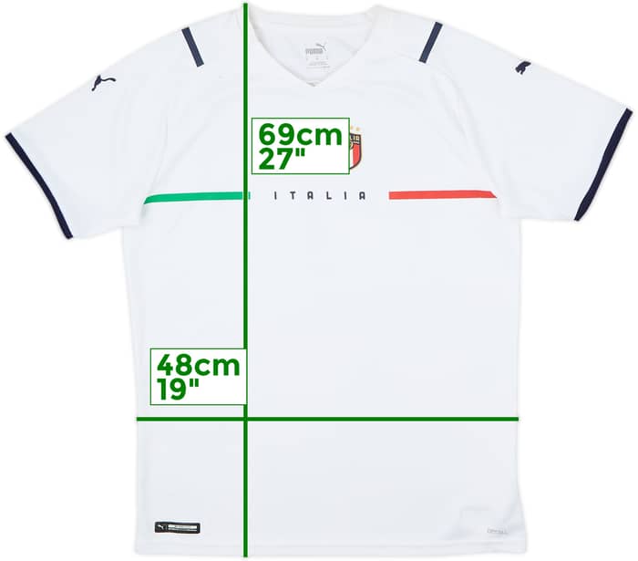 2021 Italy Away Shirt - 8/10 - (M)