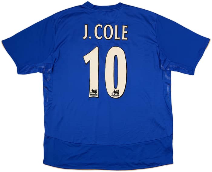2005-06 Chelsea Centenary Home Shirt J. Cole #10 - 6/10 - (XL)