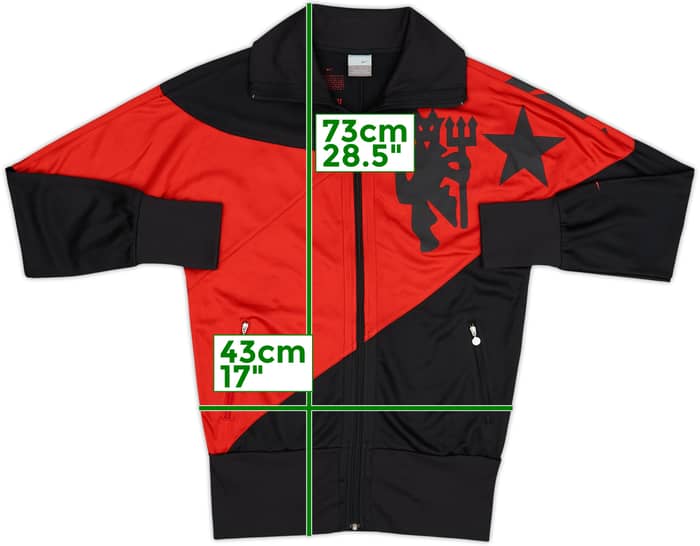 2006-07 Manchester United Nike Track Jacket - 8/10 - (L)
