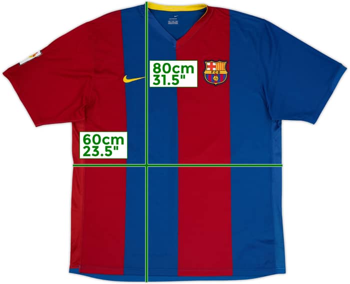 2006-07 Barcelona Home Shirt Zambrotta #11 - 4/10 - (XL)