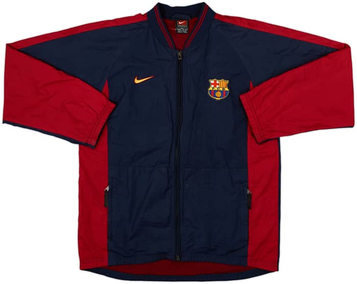 1999-00 Barcelona Nike Track Jacket - 5/10 - (L.Boys)