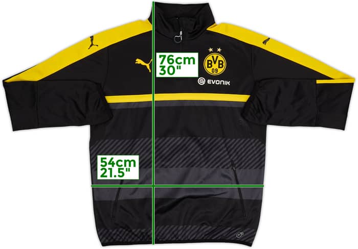 2015-16 Borussia Dortmund Puma Sweat Top - 7/10 - (L)
