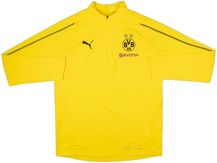 Top de entrenamiento 1/4 Zip Puma del Borussia Dortmund 2018-19 - 8/10 - (L)