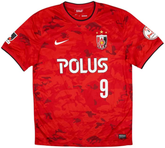 Camiseta de local del Urawa Red Diamonds 2014 Genki #9 - 5/10 - (L)