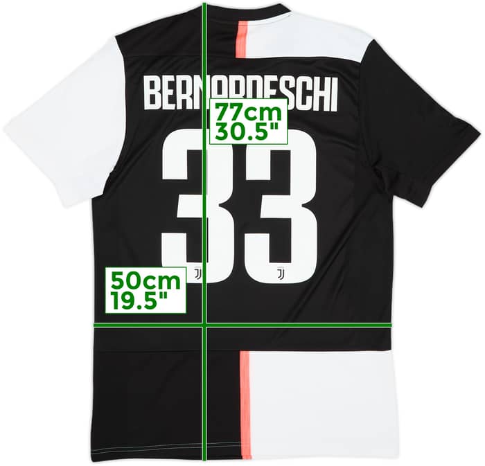 2019-20 Juventus Home Shirt Bernardeschi #33 - 7/10 - (M)