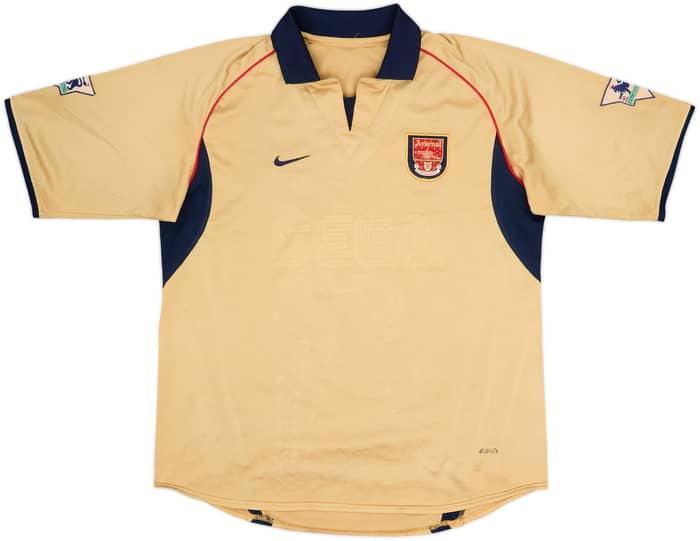 Camiseta de visitante del Arsenal 2001-02 Cole #3 - 4/10 - (L)